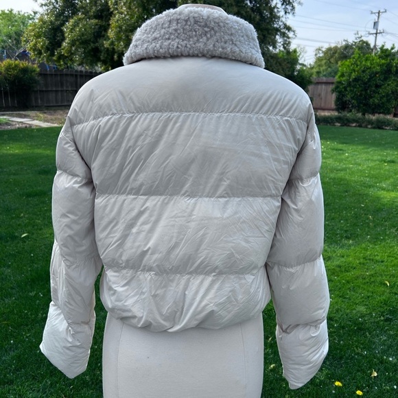 Marine Layer Charlotte Crop Puffer Jacket | Down Filled Puffer | Size XS - Picture 10 of 13